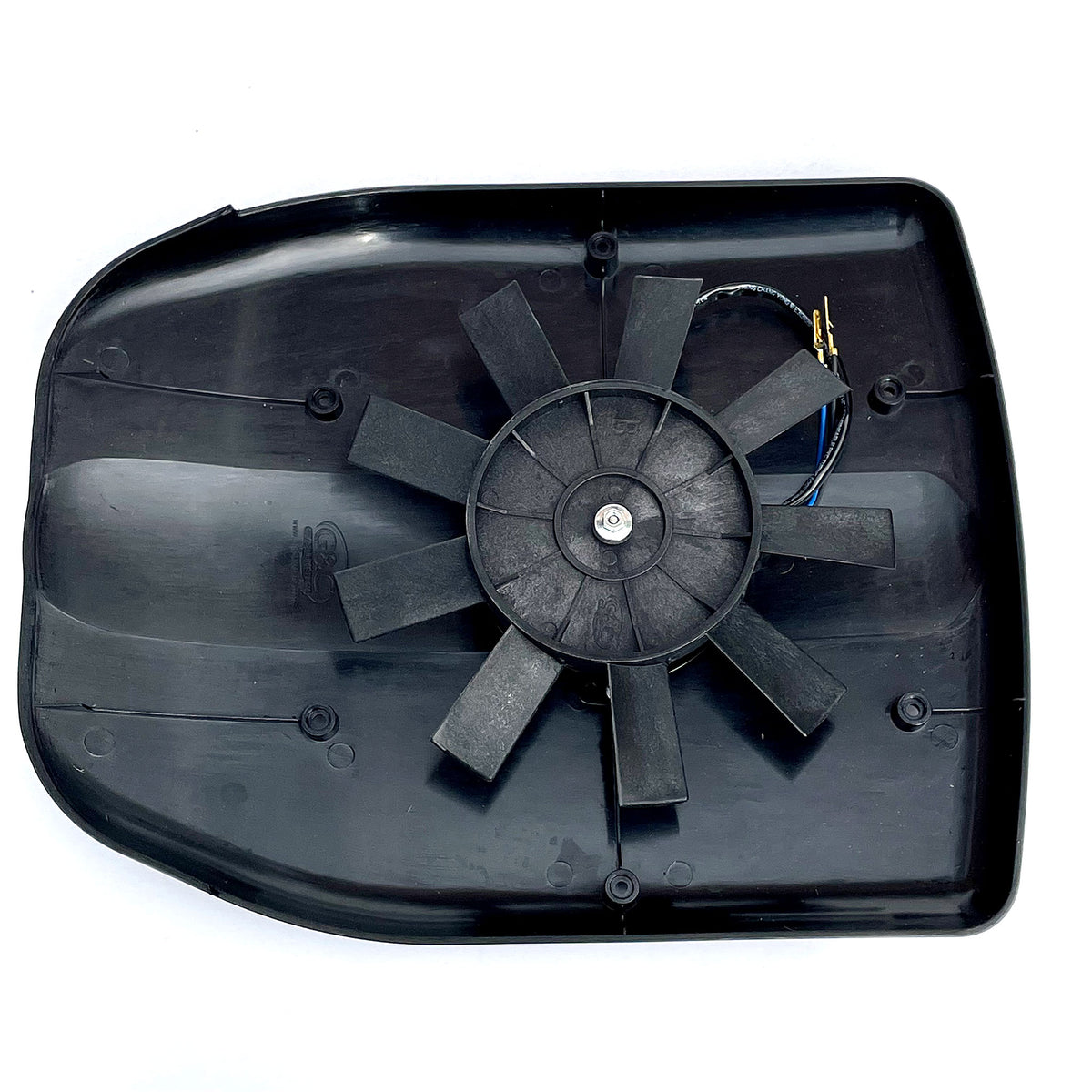 Low profile motorised van roof vent for buses, ambulances and ...