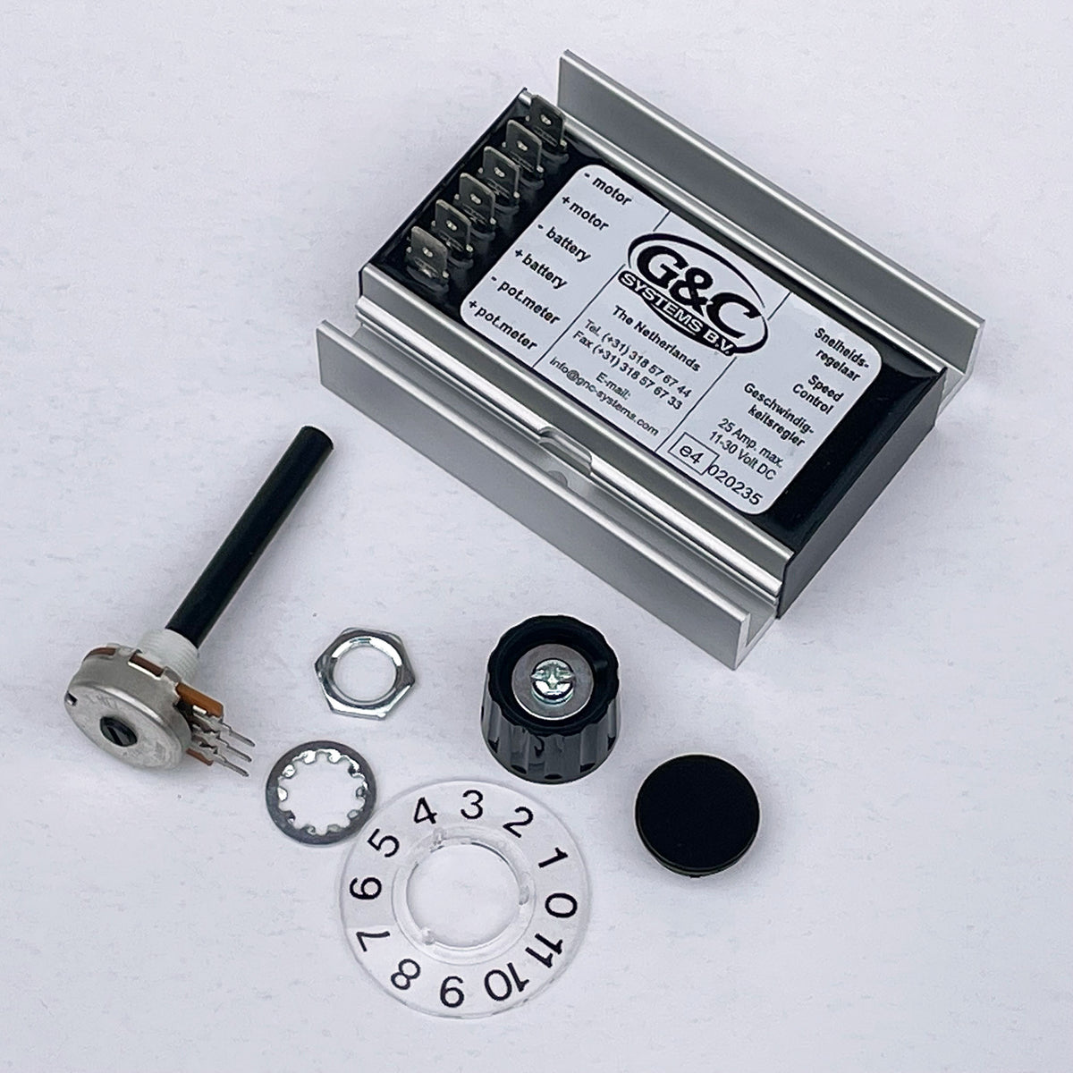 Hanmark Speed Control Unit Speed control unit for motorised vents – VanVentilation