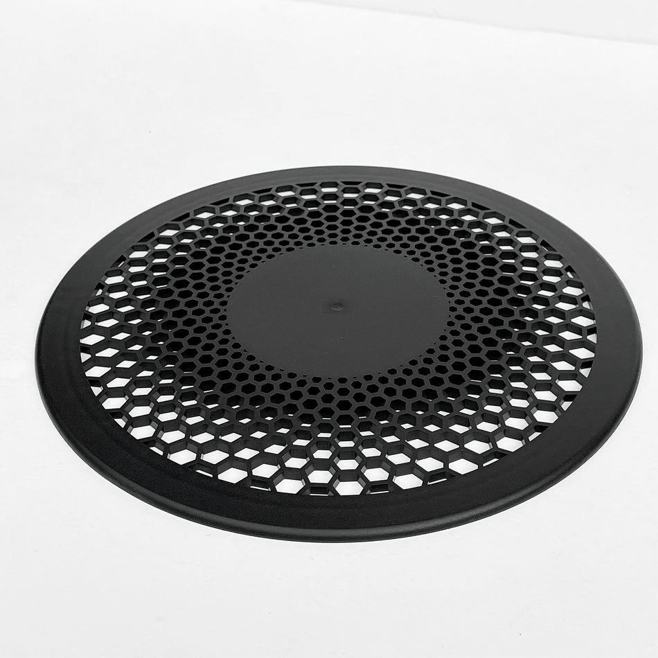 Black inner grille for motorised van ventilator for vans